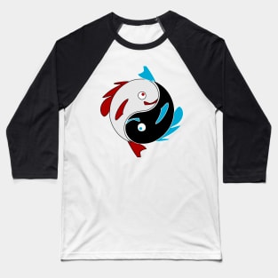 Yin and Yang Baseball T-Shirt